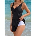 thumbnail image 5 of Asoul Romper Swimsuits for Women Tummy Control One Piece Swimsuits with Shorts Slimming Bathing Suits, 5 of 8