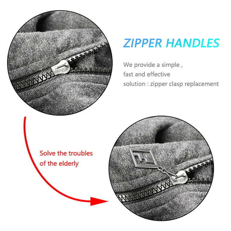 Goyunwell #5 Zipper Pulls Metal Rose Gold Zipper Pulls Bulk Zipper Slider  Coi