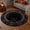 Type C, variant on Halloween 3D Optical Illusion Round Rug, Soft Wear Resistant Floor Mat, Spooky Ghost Vortex Decor Carpet for Bedroom Living Room