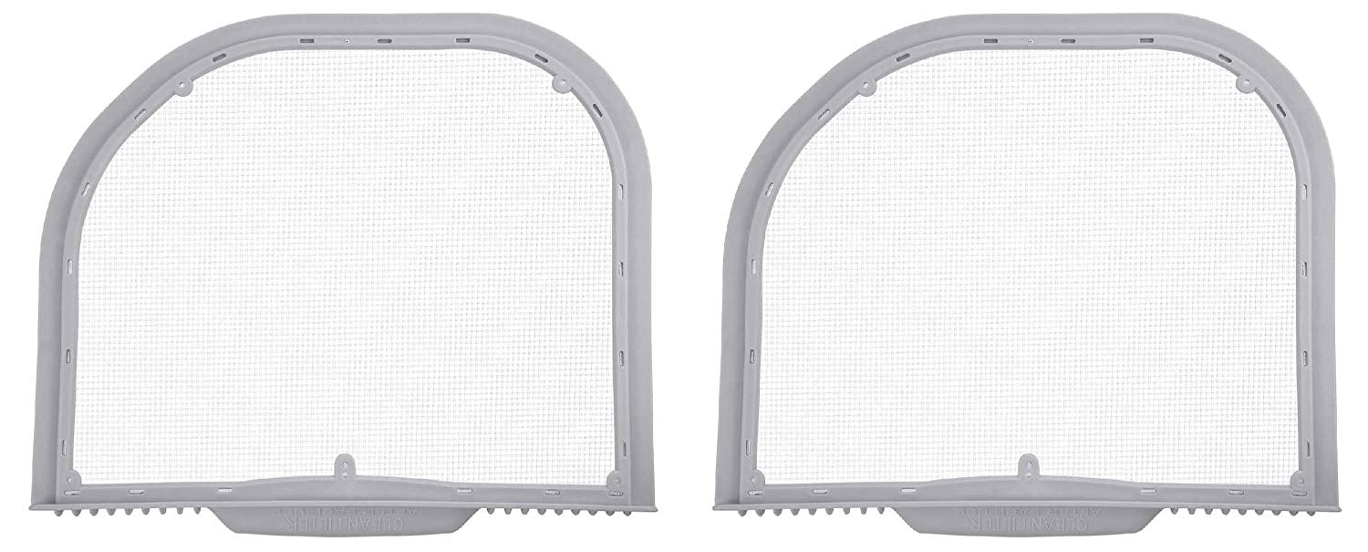 2 Filters Nispira Lint Trap Screen Filter Replacement For LG Electronics Cloth Dryer 5231EL1001C