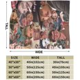 thumbnail image 2 of Collage Pedro Pascal Blanket, Lightweight & Ultra-Soft Flannel Fleece Blanket, Anti-Pilling Plush Blanket for Couch, Bed, Sofa, Bedding Decor, 50"x40", 2 of 6