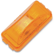 Brite Lites Amber Rectangle LED Trailer Light (No Base) (BL-TRLEDSQA)