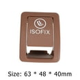 thumbnail image 4 of Funda ISOFIX para trasero Mercedes Clase C W205 2015-2021 (marrón), 4 of 9