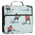thumbnail image 5 of FORMRS Zipper Binder with Shoulder Strap 2-inch Ring 500 Sheet Capacity File Bag, Ice Play, 5 of 5