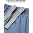 thumbnail image 4 of Men's 100% Cotton Long Button-Down Sleepwear Pajama Set, 4 of 7