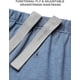 thumbnail image 4 of Conjunto de pijama largo con botones para hombre, 100 % algodón Xemadio CJWUS-4368, 4 of 7