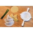 thumbnail image 4 of Helen's Asian Kitchen Dumpling Press, 4-Inch Diameter, BPA Free, White, 4 of 5