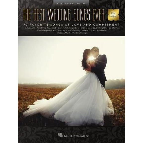 Hal Leonard The Best Wedding Songs Ever - 2nd Edition Piano/Vocal/Guitar Songbook