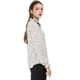 thumbnail image 4 of Blusa Allegra K con cuello con volantes y lazo Lunares blancos XS, 4 of 6