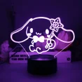 thumbnail image 4 of Anime Sanrio Hello Kitty Night Light, juguete brillante para niños, lámpara de mesita de noche Sanrio Kuromi, regalos de cumpleaños para el Día de San Valentín, 4 of 5