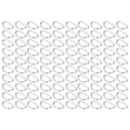 thumbnail image 4 of D Rings, Reliable Strong Metal Rings  For Necklaces For Wallets For Dog Collars Silver 2x15x10mm, 4 of 8