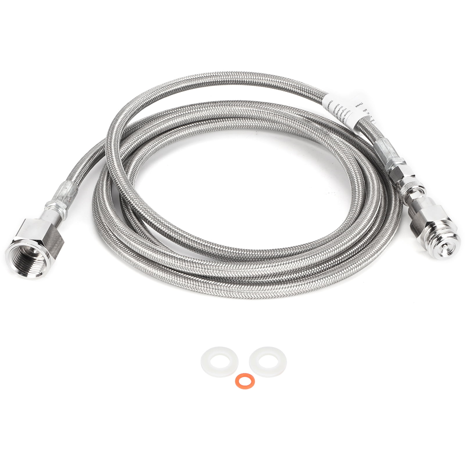 CO2 Hose, 2.5m Soda Hose CO2 Hose Adapter Kit For Bottles For Soda