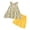 Yellow, variant on Pimfylm Kids Sleepwear Durable Kids Pajamas Childrens Comfortable Breathable Sleeveless Home Clothes Cute Pajama Set Size for 5-6 Years,Yellow