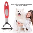 thumbnail image 5 of Tebru Pet 2 Sided Professional Knot Comb Brush Dog Cleaning Hair Removal Combs Grooming Tool, Pet Professional Comb, Pet Knot Comb, 5 of 8