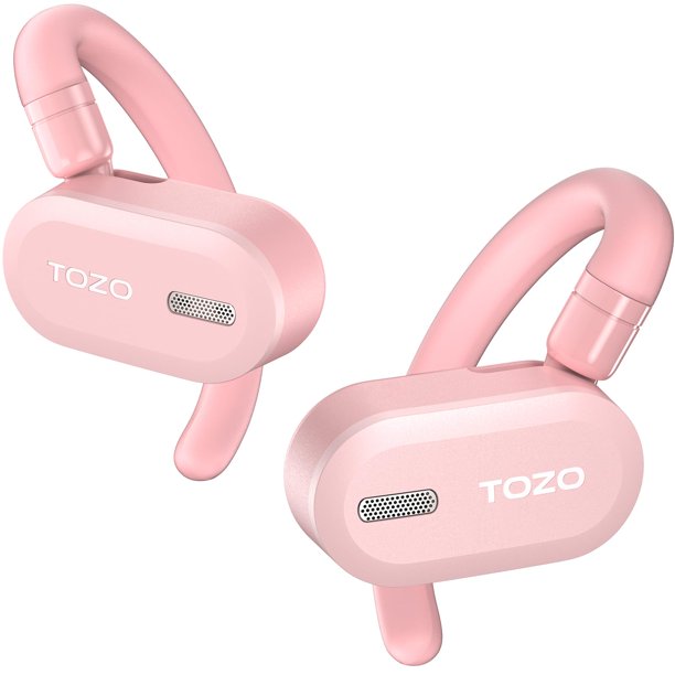 Audífonos Inalámbricos TOZO O2 de Oreja Abierta Bluetooth 5.3 Rosa