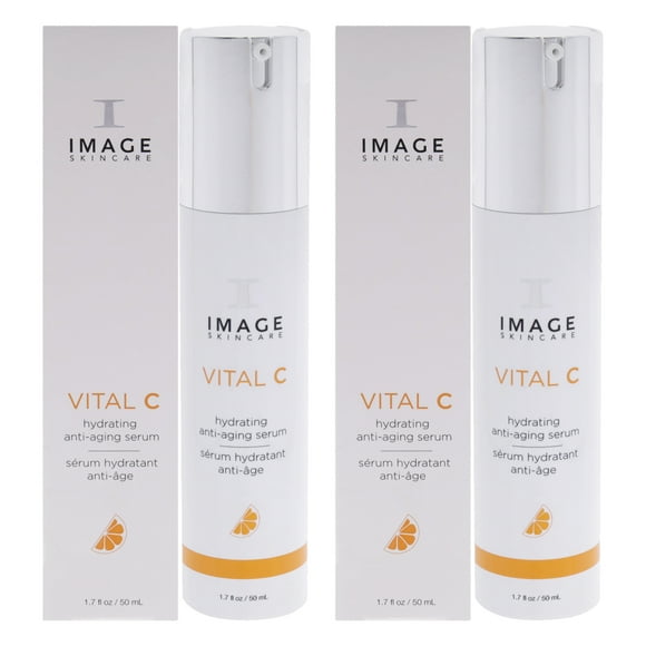 Sérum Anti-Âge Hydratant C Vital par Image pour Unisexe - Sérum de 1,7 oz - Pack de 2