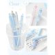 thumbnail image 4 of 4PCS Retractable Gel Pen 0.5MM Ergonomic Gel Pen with Plastic Clip for Journaling Note Taking School Office Supplies Multicolor, 4 of 4
