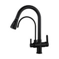 thumbnail image 7 of Pull Out Kitchen Faucet Solid Brass Crane For Kitchen Deck Mounted Black Water Filter Tap Sink Faucet Mixer 3 Way Kitchen Faucet ,Easy to Operate, 7 of 7