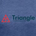 thumbnail image 3 of CafePress - Triangle Tagline Horizontal T Shirt - Womens Tri-blend T-Shirt, 3 of 4