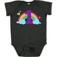 thumbnail image 3 of Inktastic 1st Birthday Rainbow Girls Baby Bodysuit, 3 of 5