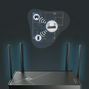 TP-Link Dual-Band BE3600 WiFi 7 Router with dual 2.5Gbps Ports, USB 3.0, 4x External Antennas, Parental Controls, and HomeShield. Archer BE3600.