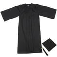 thumbnail image 1 of 1Set Graduation Gown with Trencher Hat Photograph College Graduation Dress, 1 of 8