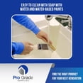 thumbnail image 4 of Set de 2 brochas profesionales Pro Grade: plana y angular, 4 of 7