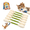 Cotton Swabs Cat Toys Green, variant on Swabs Cat Toys With Catnip - 6 Pk | Durable For Chew, Cute Cat Toys Interactive Kitty For Boredom, Exercise, & Play | Filled W/Organic Catnip For Anxiety & As Digestive Aid | Gift Idea