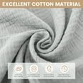 thumbnail image 6 of Sutowe Cotton Baby Car Seat Cover With Two Way Zipper Windproof 3 Modes Infant Carrier Canopy With Extra Large Mesh Window for Stroller Car Seat, 6 of 8