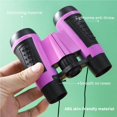 thumbnail image 3 of Inteprter Prismáticos HD 6x telescopio de goma para niños telescopio colorido fijo antideslizante portátil gafas de campo regalos para niños Almacenamiento y organización del hogar No.2 Inteprter HA027214-02, 3 of 6