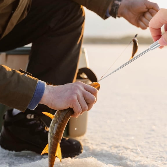 Fishing Gear Stainless Steel Hook Remover Tool Durable Hook Extractor for Effortless Unhooking Fishing Accessory 1pc