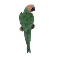 thumbnail image 3 of 20 tipos de adornos de escritorio de loro de resina natural, modelo de pájaro, adornos de juguete 31cm Mirada Derecha Verde, 3 of 9