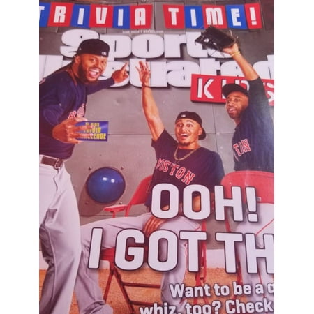 1980 Sports Illustrated Magazine - SPORTS ILLUSTRATED KIDS MAGAZINE June 2018 TRIVIA TIME! Red Socks Stars NEW