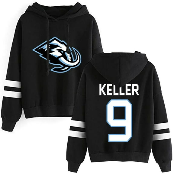 Utah Mammoth Clayton Keller Merch Hoodie – Unisex Ice Hockey Pocketless Drawstring Pullover Sweatshirt, Casual Fashion Streetwear