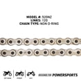 thumbnail image 2 of Niche Sprocket Chain Set for Honda XR650L 15/45 Tooth 520 Front Rear Kit MK1013126, 2 of 7