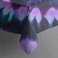 thumbnail image 4 of Blue Purple Tie Dye Pattern Rectangle Tablecloth 60"x120",Waterproof Polyester Rectangle Table Cloth, Wipeable Spillproof Polyester Tablecloth for Dining, Camping, Indoor and Outdoor, 4 of 5