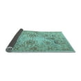 thumbnail image 2 of Ahgly Company Indoor Square Persian Light Blue Traditional Area Rugs, 6' Square, 2 of 4