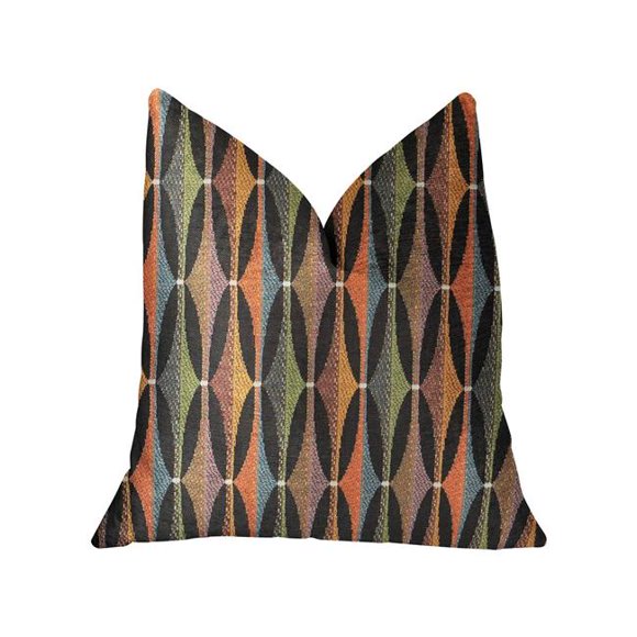 Oreiller de Luxe Multicolore en Cristal Jazzy&44; 22 x 22 Po.