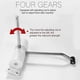 thumbnail image 2 of Automatic Door Closer, Outdoor Door Closer, Stainless Steel Spring Closer, For Automatically Closing Various Doors (white), 2 of 4