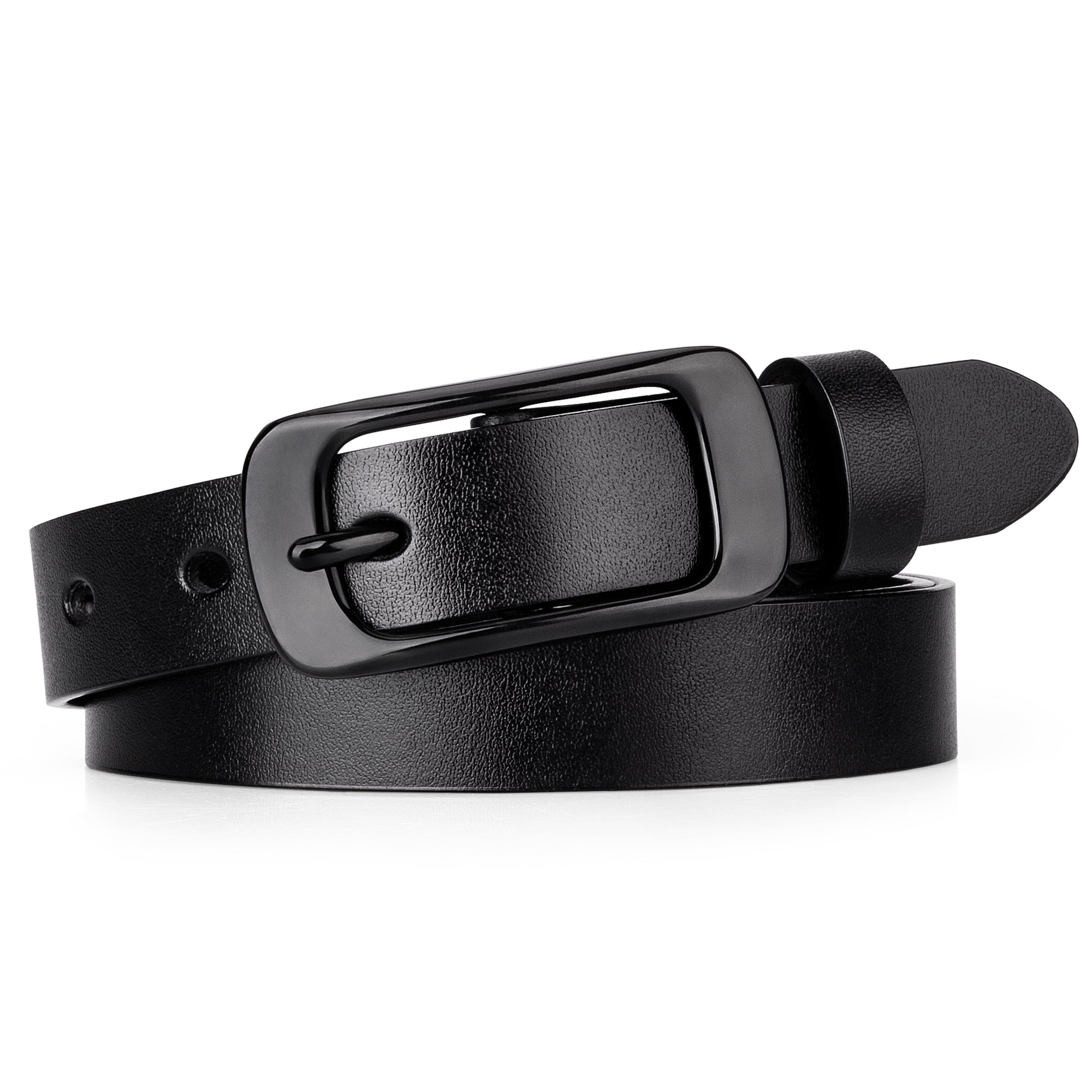 7562 Women Leather Belts Ladies Vintage Western Design Black Waist Belt Eohak Western-Belt-for-Women-Cowgirl, PU-Leather-Waist-Belts  main image 4