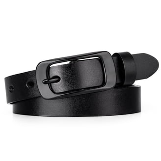 5265 Western Belt Strap For Women Vintage Embossed Leather Bucket Y2k Caviotess Western Belt Strap for Women Vintage Embossed  main image 3