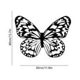 thumbnail image 3 of Luoshdecor Butterflys-shaped Rug,Black White Butterfly Carpet, Non-Slip Soft Rug for Bedroom,Livingroom,Home Decor, 3 of 6