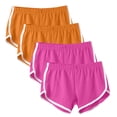 thumbnail image 2 of Women's 4-Pack Athletic Shorts for Summer Workouts and Yoga Comfortable Casual Running Shorts for Gym, 2 of 8