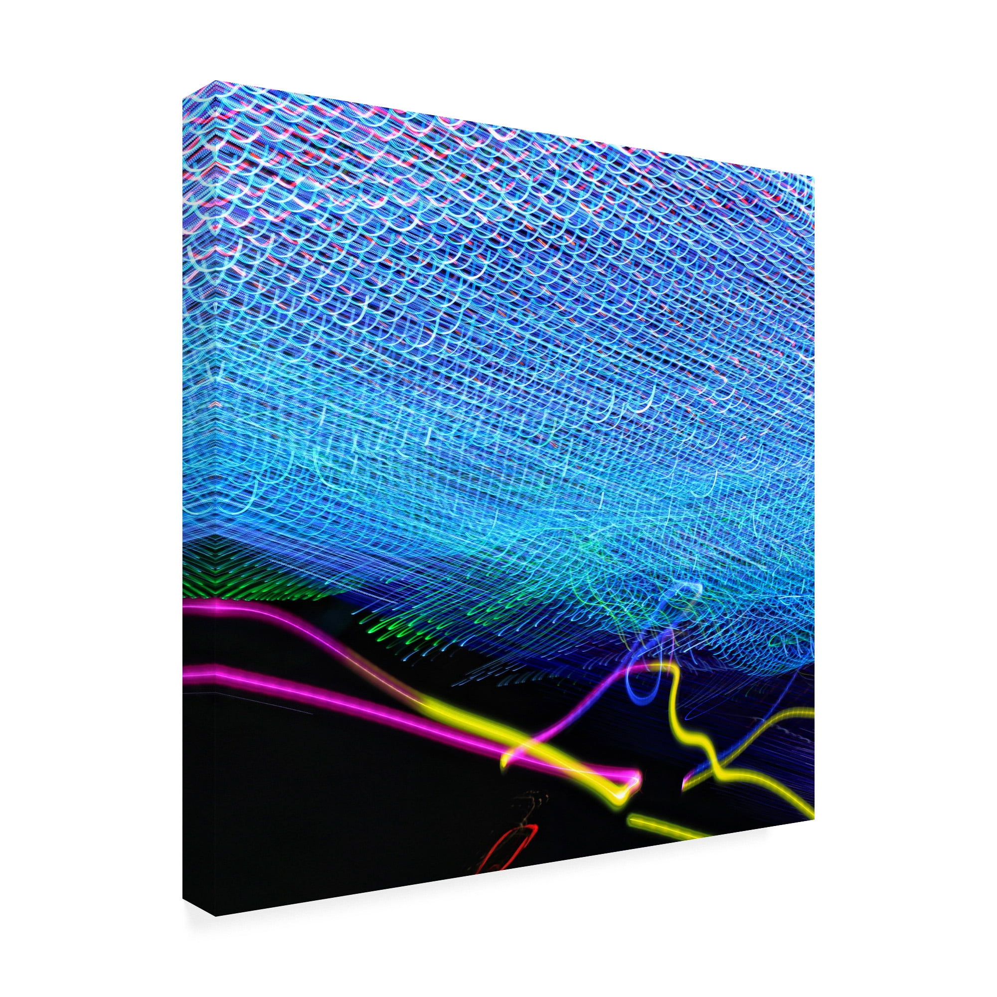 Trademark Fine Art Abstract Canvas Art ' BC Painting with light V ' by Beata Czyzowska Young
