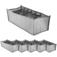 thumbnail image 1 of 6Pcs Drawer Boxes for Jeans Trousers T-Shirt Storage Boxes Organiser Cupboard Wardrobe Drawers Organ, 1 of 5