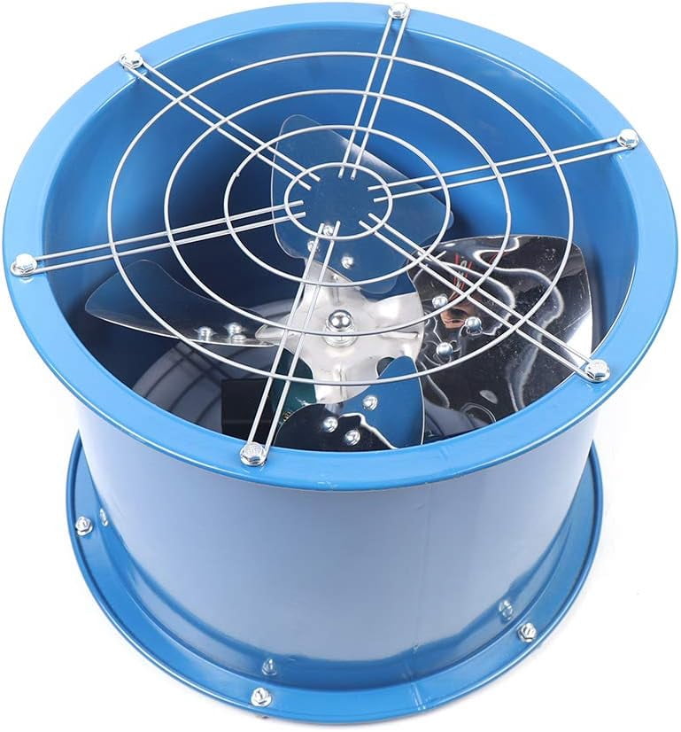 Miumaeov 16" Explosion-Proof Ventilation Fan - 370W Axial Exhaust Fan 110V 1420 RPM for Paint Spray Booth, Warehouse,3100 CFM High Velocity Air Mover