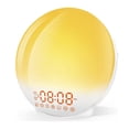 thumbnail image 1 of Reloj despertador Wake Up Light Sunrise para niños, durmientes pesados, dormitorio, con simulación de amanecer, dormirse, alarmas duales, radio FM, repetición, luz nocturna, luces coloridas, idea, 1 of 5