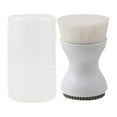 thumbnail image 1 of Cepillos faciales de silicona de doble punta de 7 cm para limpieza facial. Ideales para el hogar, el baño, viajes, vacaciones, hoteles, uso diario, noche/mañana, trabajo., 1 of 9