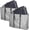 Grey - 2 Pack, variant on 600D Waterproof Carry Bag with Double Zippers, For Folding & Zero Gravity Chair, 43x11x29 Inch, Black, 1 Pack