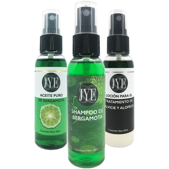 KIT SANSON JYE aceite de bergamota shampoo de bergamota loción auxiliar tratamiento de calvicie Natural